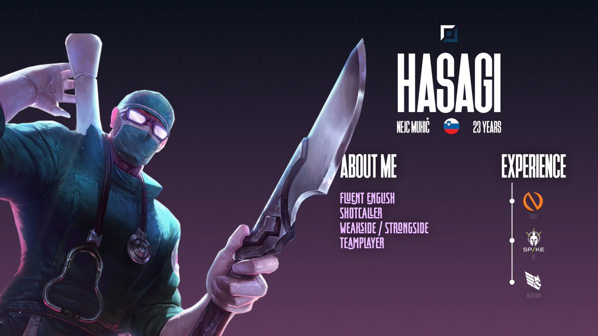 After a successful split with <a href="/KomaiEsport/">KOMAÏ</a>, I’ve been allowed to explore new opportunities for the upcoming split 💪

Open to offers from Major ERL 2 or Minor ERL 1 teams.

📩 You can message me on Discord: hasagieu or here on Twitter.

❤️ Likes &amp; Retweets are always appreciated!