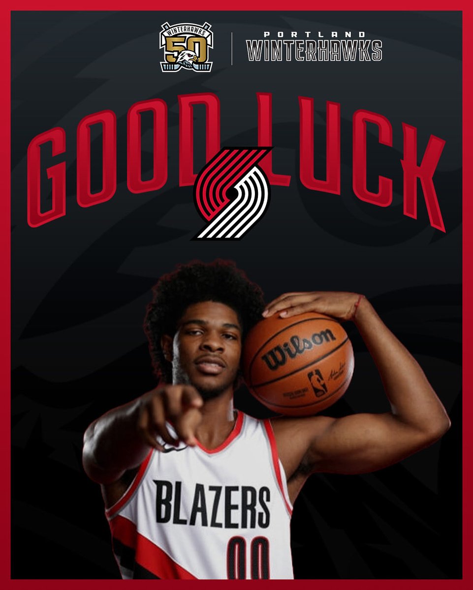 pdxwinterhawks's tweet photo. Good luck to our neighbors in tonight’s home opener!

Best of luck this season, @trailblazers 🌹🏀 https://t.co/BHjU9yhQDw