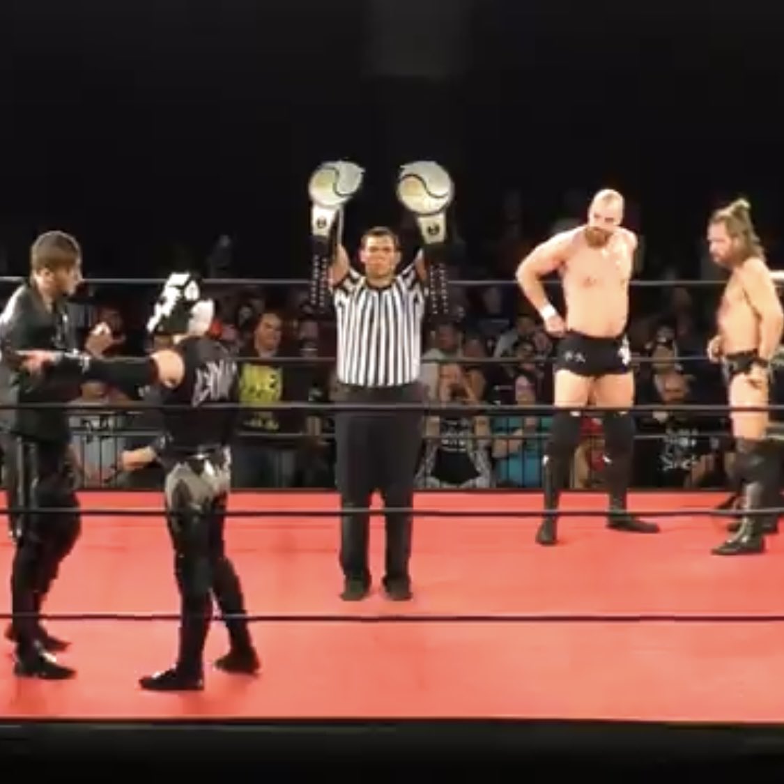 So proud of <a href="/RefCharlesVan/">Charles</a> for officiating a <a href="/ThisIs_Progress/">PROGRESS Wrestling</a> tag team championship match this past weekend at <a href="/aiwrestling/">Absolute Intense Wrestling</a>!

And a throwback to the PROGRESS US coast to coast tour in 2018 in Philadelphia!!

Replay: youtube.com/watch?v=7b54A8…