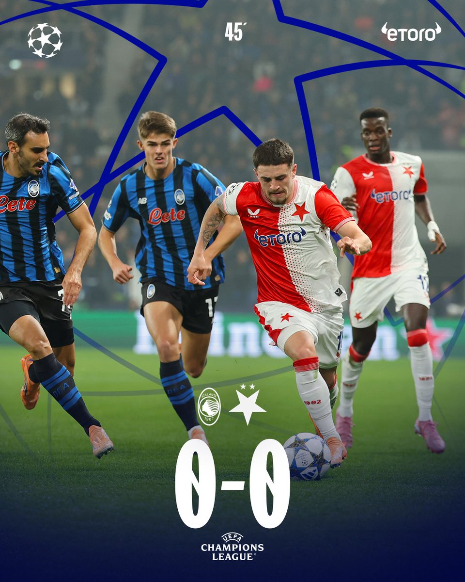 ⏲️ HALF-TIME | A promising first part! 👏

#UCL