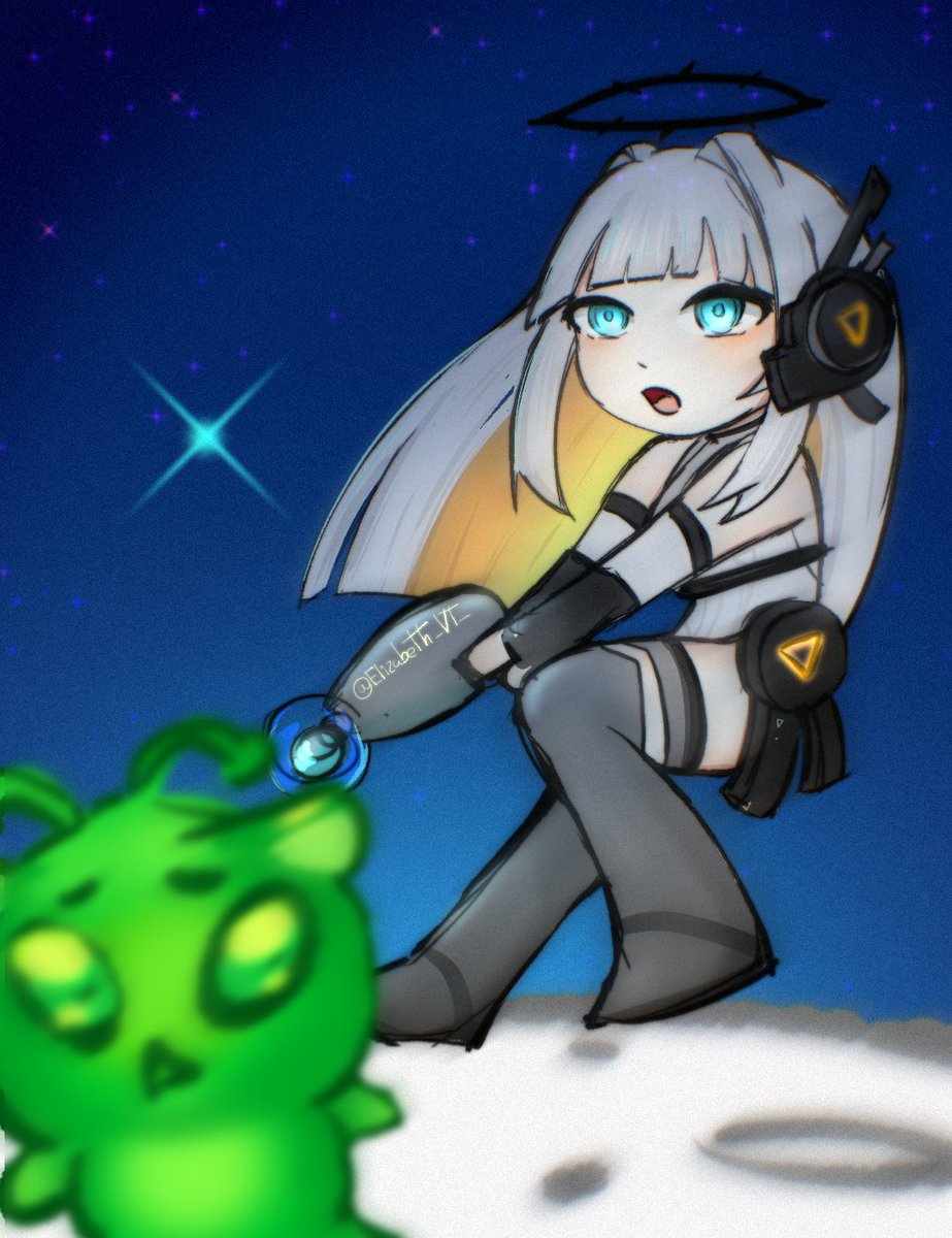 Dia 22 del #Inktober  ya volvemos a estar al día
<a href="/EruNabura/">eru ∇</a> 
Aun quedan espacios por si queréis seguir comentando #twitch #Vtubers #fanart #Alien  #Vtuber #Halloween2025 #lapiceru