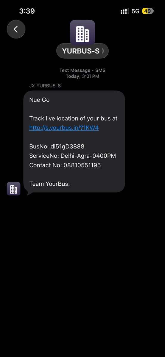cooldude_jerry's tweet photo. 👇

@nuegoindia 
My Delhi–Agra bus (PNR 11275850) left from Platform 49 instead of 47 with no info or call! Bus no. DL51GD7323 changed without notice — missed the ride. Please issue a full refund. @NueGo_Official #NueGo #TravelIssues https://t.co/xGeBIVozYQ