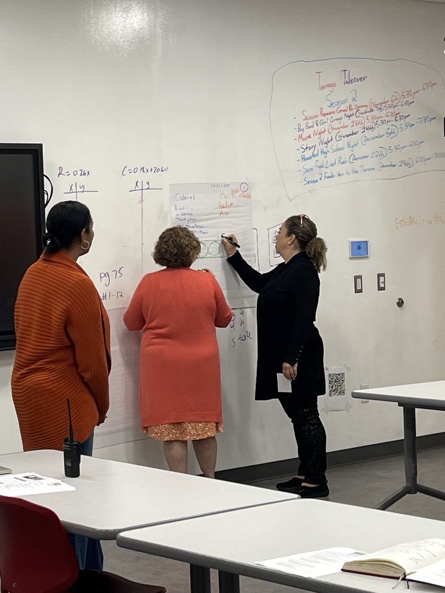 DrJFerris's tweet image. Our Department Leaders working on engagement strategies and celebrating Unity Day in Orange.