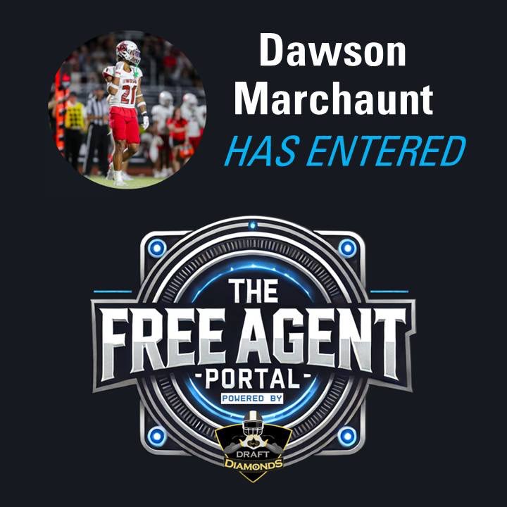Dawson Marchaunt has entered thefreeagentportal.com 
Now professional football teams (from 11 different leagues around the world) can search, evaluate, and contact him!  
#freeagency #elitefootball #professionalathletes #thefreeagentportal #freeagent <a href="/DraftDiamonds/">Draft Diamonds ™️</a>