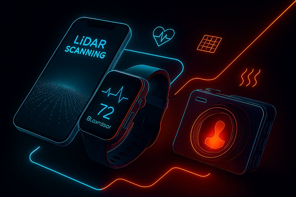 SmartStacked's tweet image. 90% of creators don&apos;t know these sensors exist: LiDAR for 3D mapping, thermal for heat detection, bio-sensors for health tracking. The gadget revolution changing filmmaking and wellness. What you&apos;re missing!
#NextGen #Sensors #Gadgets

smartstacked.blogspot.com/2025/10/next-g…