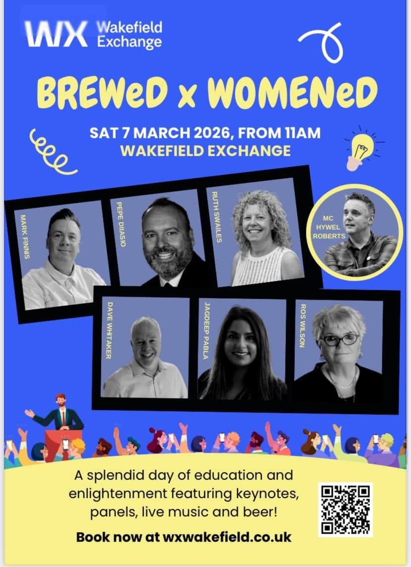 MrEFinch's tweet image. This is going to be proper boss. Best get yourself a ticket smartish as it will certainly sell out. We&apos;re going to have a ball.
BREWeD x WOMENed | Wakefield Exchange share.google/ci9RUe7p34Kv7G…

@HYWEL_ROBERTS 
#BrewEd