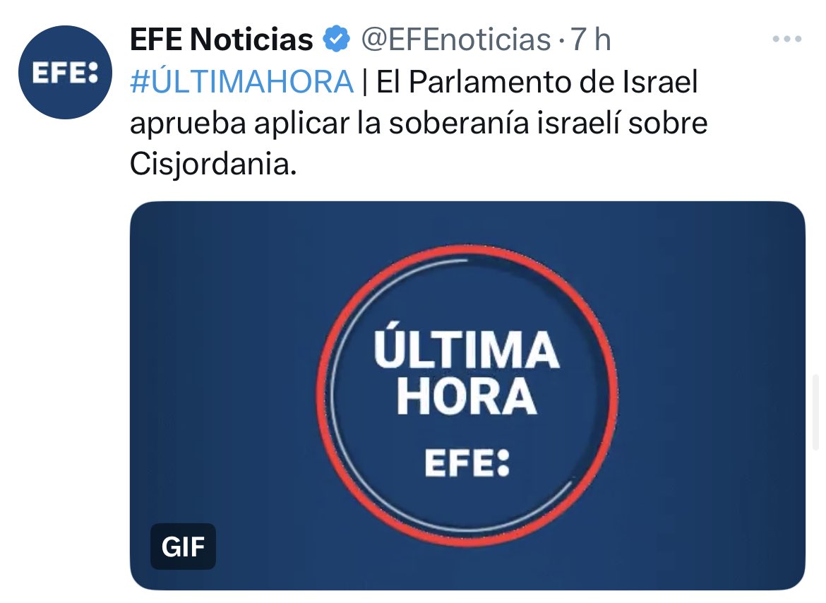 Israel colonitzant obertament Cisjordània, és igual que allà no hi governi Hamàs.
Són feixistes imperialistes.