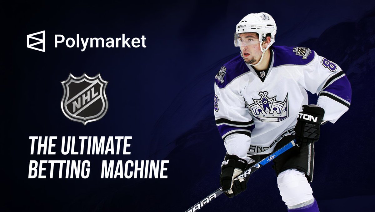 python_dao's tweet image. Congrats to @Polymarket & @NHL - huge move 🏒
Prediction markets are officially stepping into the big leagues
The line between finance and sports just got thinner
JUST USE POLYMARKET