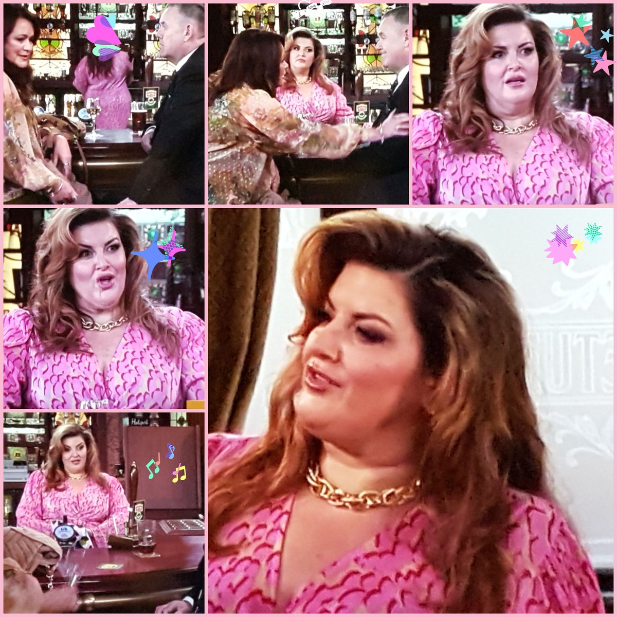 There she is queen Glenda, lol her telling George off,just who i need to see right now 🙂💖 #JodiePrenger #Coronationstreet #Corrie #QueenGlenda #George