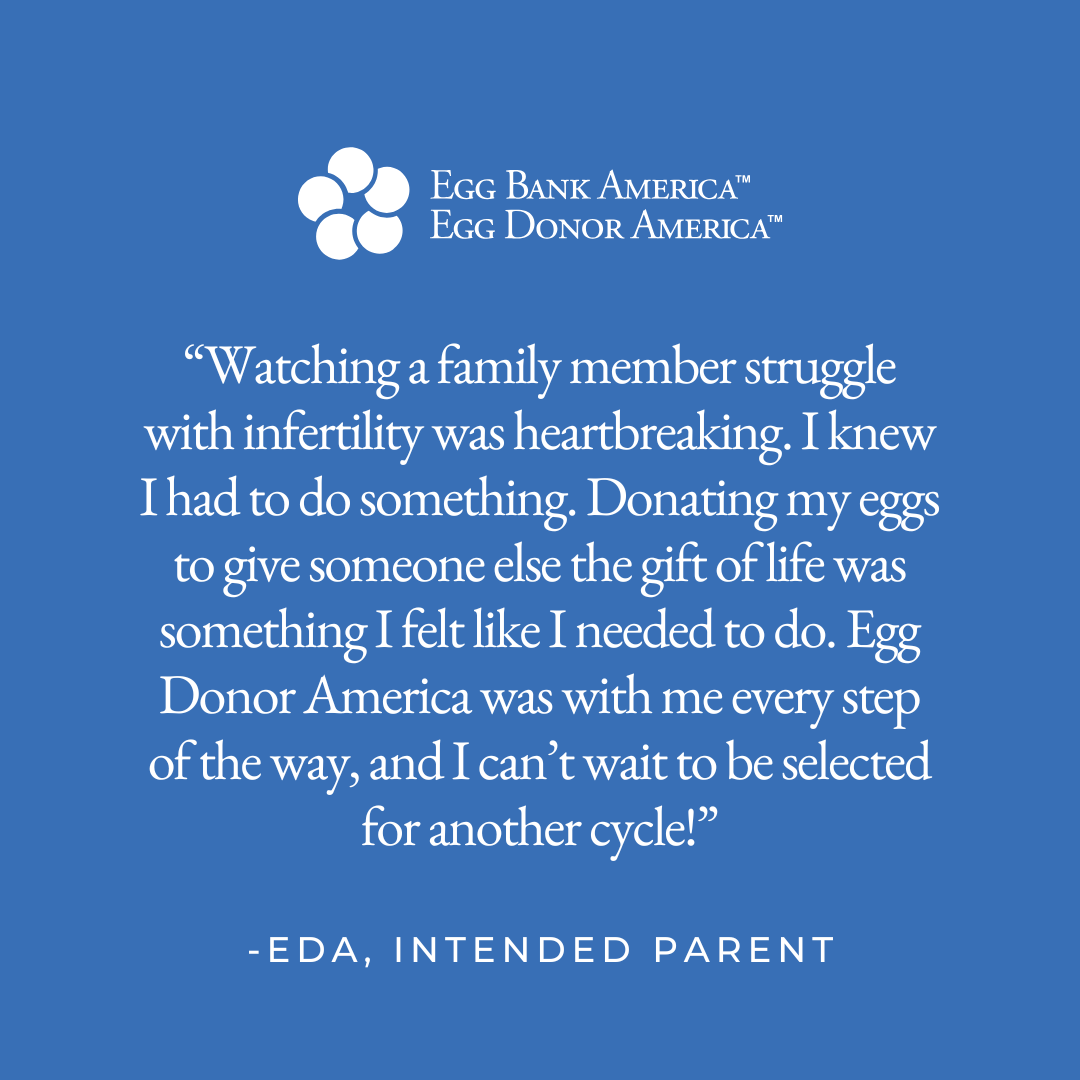This donor’s story is a powerful reminder of why compassion matters. At EDA, we’re proud to support egg donors who step forward to help others build the families they’ve been dreaming of.

#EggDonation #eggdonor #FertilityJourney #IVF