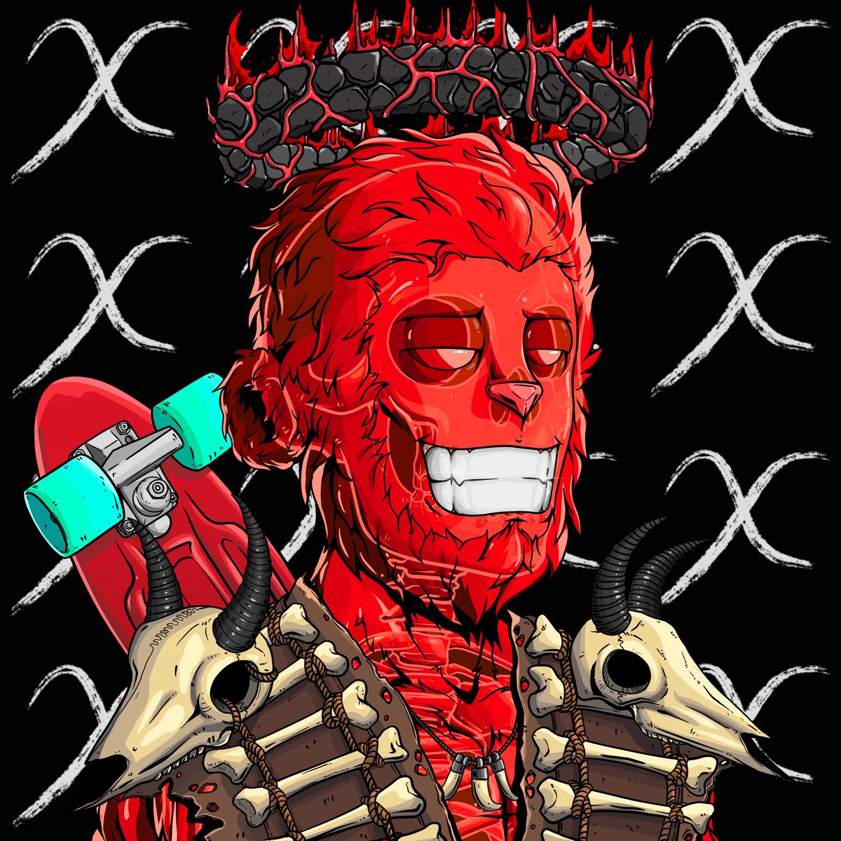 Added to the: #XPortal 🎲

Rank #694 Cr00ts-X
(Upgraded Skin) triple red.
Sniper sent it to the inventory.

Try your luck now:
cr00tsnft.ca/x-portal