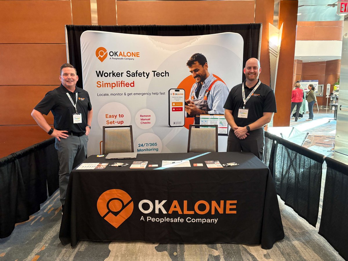 It’s been a great first day at CommunityConnect 2025 with the Ontario Community Support Association (OCSA)!

Greg Laviolette and Matt Carter are having fantastic conversations at the OK Alone booth — connecting with incredible home and community care professionals from across
