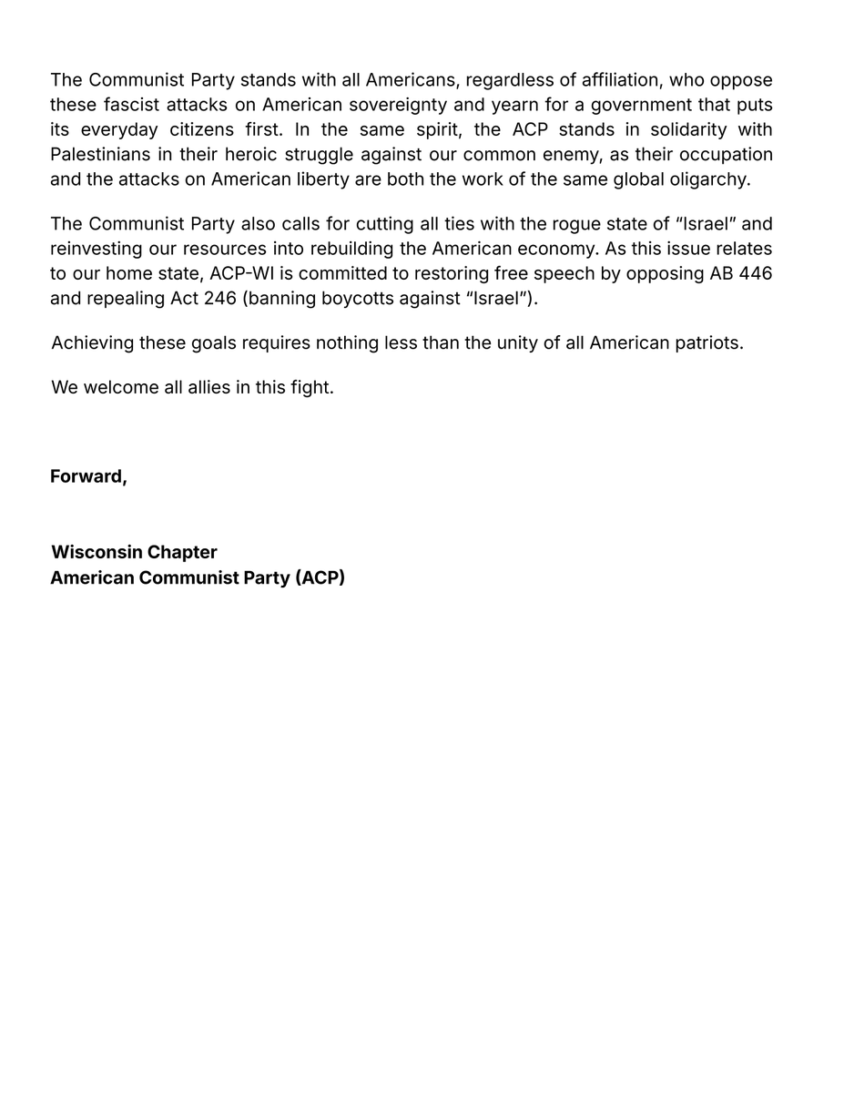 ACP Wisconsin tweet media