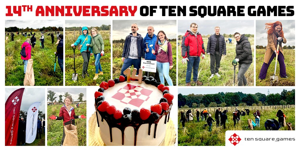 TSG turns 14! 🎉
We’ve learned, grown, and celebrated together - even planted 1,000 oak trees 🌳
Here’s to more growth, creativity, and fun ahead! 🎮