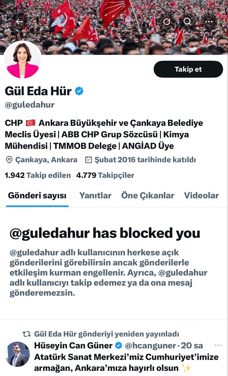 Ne var yani 2 soru sorduk diye bu ne şimdi? <a href="/guledahur/">Gül Eda Hür</a>