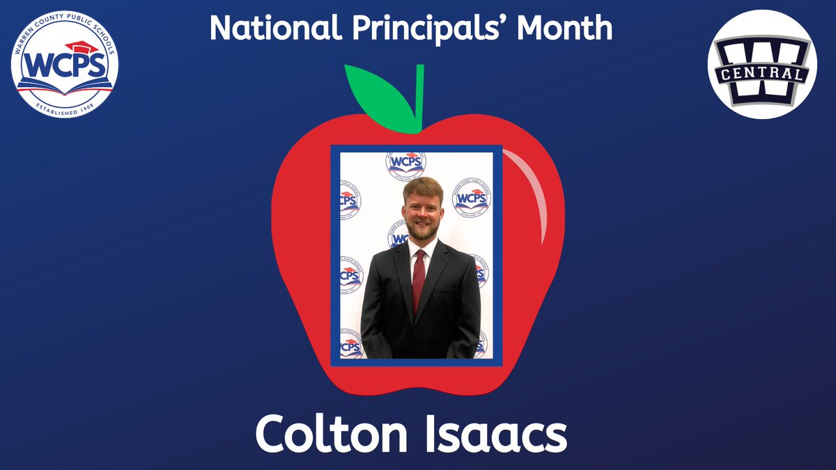🌟 Happy National Principals' Month! 🎉 We’re shining a spotlight on Principal Colton Isaacs from <a href="/WC_Dragons/">Warren Central High School</a>! His dedication and support make a world of difference for our students daily. Thank you for all that you do! 🍎 #PreschooltoProfession #BigDistrictBigOpportunities