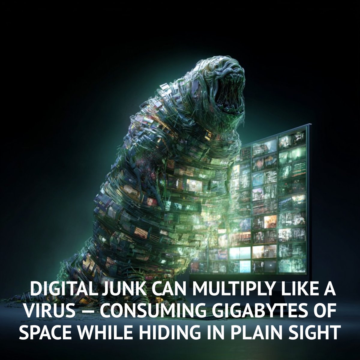 auslogics's tweet image. 🦠 Digital junk multiplies like a virus - consuming gigabytes while hiding in plain sight.
🧹 Auslogics tools stop the spread, keeping your PC clean and fast.
#DigitalClutter #SystemOptimization #PCCleanup #TechFacts #PerformanceBoost #WindowsTips