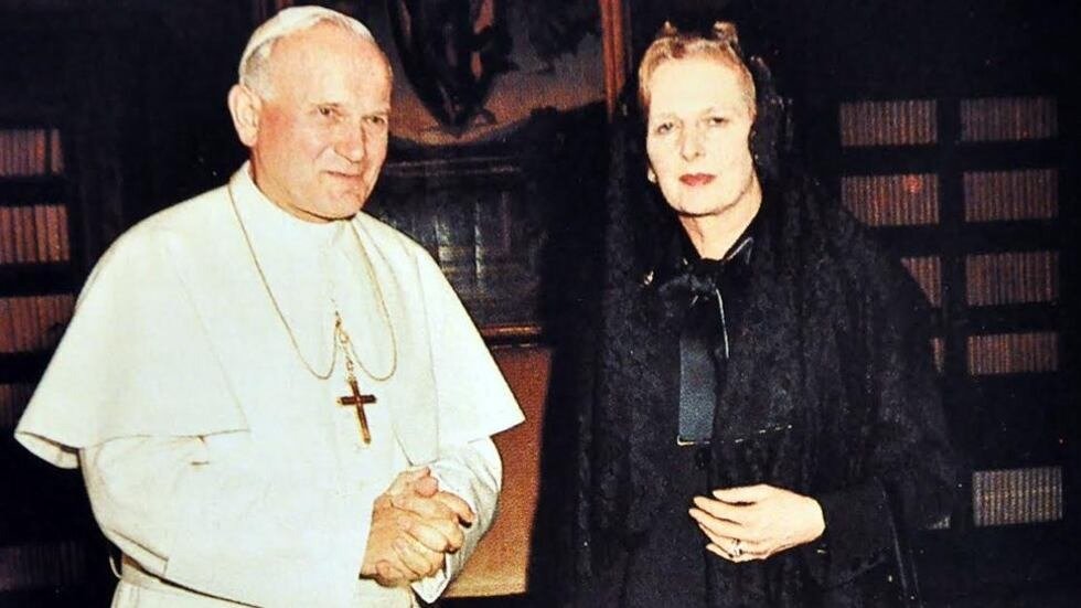 MarioNawfal's tweet photo. 🇻🇦🇵🇱 SAINT JOHN PAUL II: THE POPE WHO HELPED BRING DOWN COMMUNISM

Today, October 22, the Church celebrates the feast of St. John Paul II, one of the most influential popes of the modern era.

Born Karol Wojtyła in 1920 in Nazi-occupied Poland, he survived war, dictatorship, and an assassination attempt to become a global voice for freedom and faith.

Elected pope in 1978, he led the Church for over 26 years, the second longest pontificate in history, and played a key role in the collapse of communist regimes in Eastern Europe.

He created World Youth Day, traveled to over 100 countries, and preached reconciliation even in the face of violence.

Saint John Paul II remains a towering figure, not just in Catholicism, but in world history.

Source: La Nación