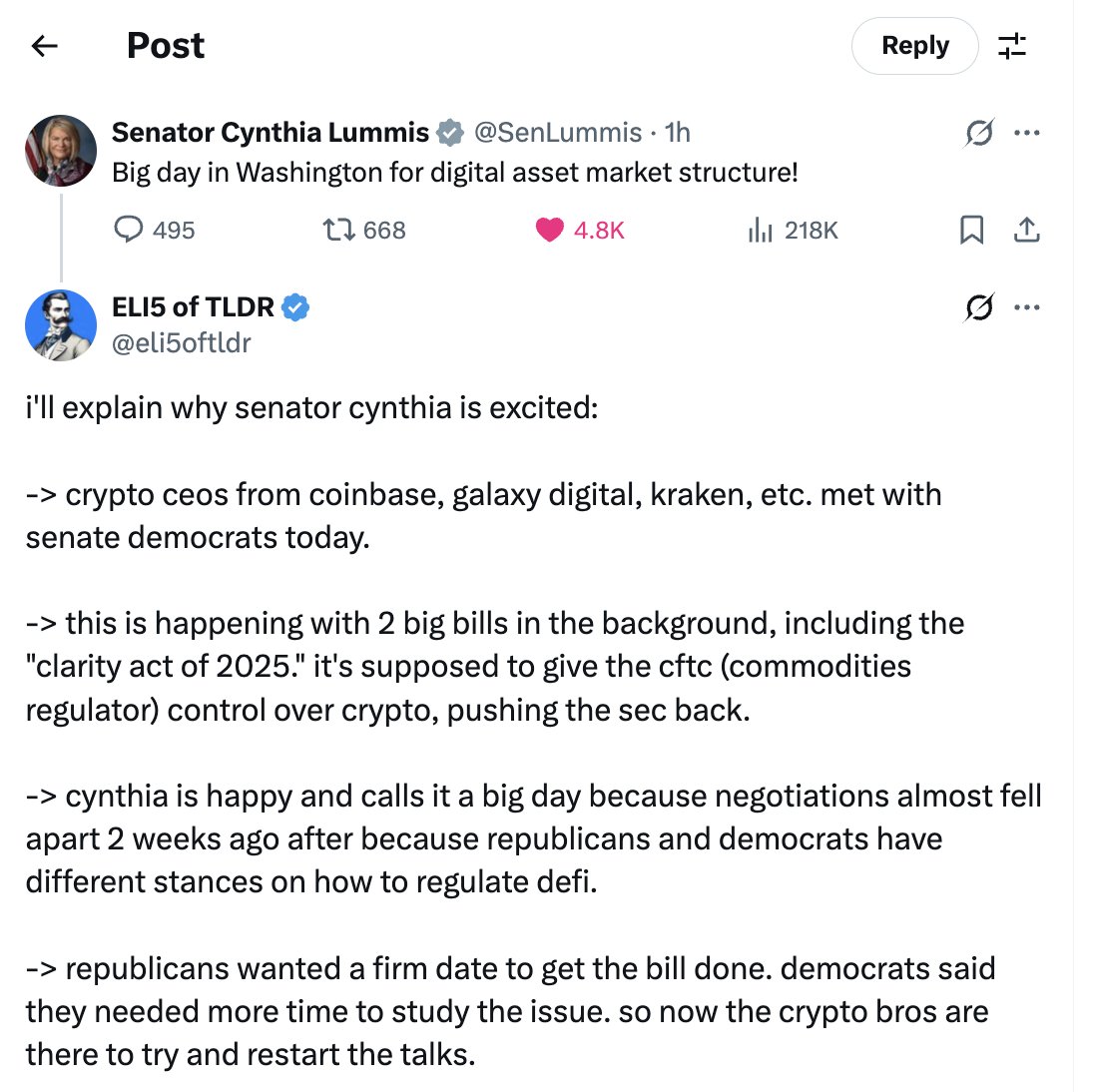 eli5oftldr's tweet image. to paraphrase @BarrySilbert, it&apos;s a big day: