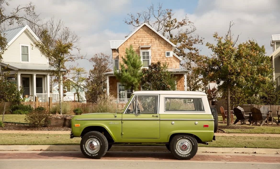 Loving the small town feel at the Carlton Landing development on the shores of Lake Eufaula in Oklahoma