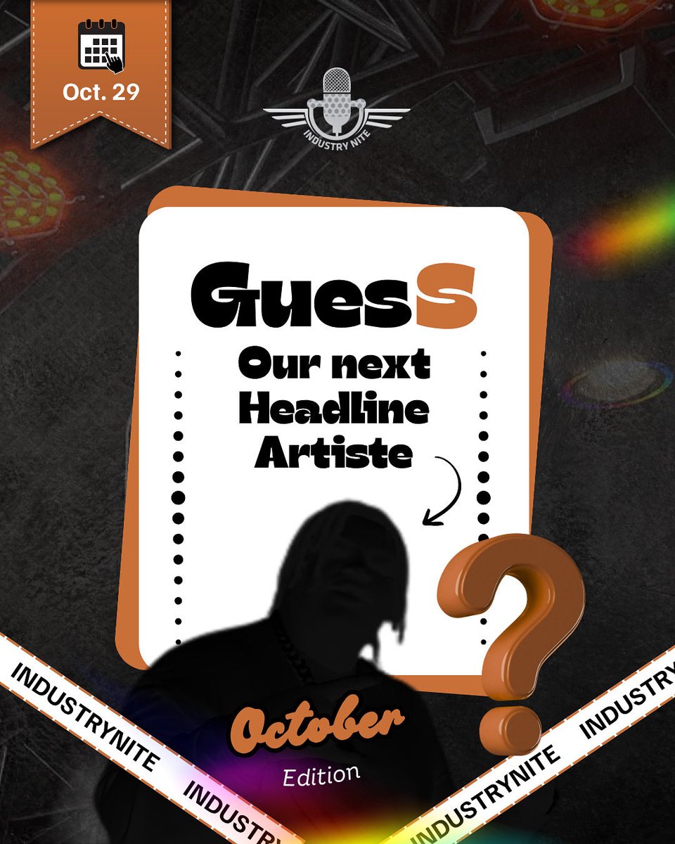 It’s about time!!!!
Can you guess who the headline artist is?

And if you’d like to perform be on the look out for the Open Call Form👀

#Industrynite #music