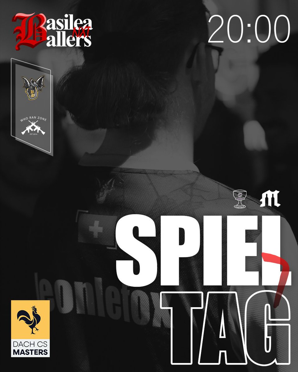Unser NXT-Team spielt heute Abend gegen das Team #whoranzone.

Es gibt einen POV-Stream von unserer AWP <a href="/leonlefox/">leonlefox</a> unter twitch.tv/leonlefox.

Schaltet ein!💛