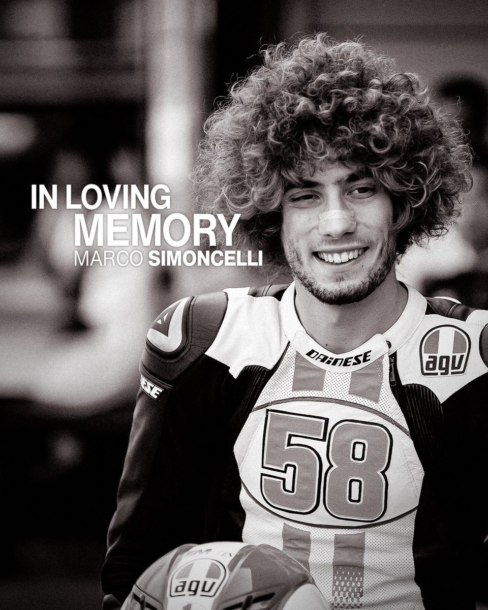 acmilan's tweet image. A spirit that lives on beyond the track. We remember Marco Simoncelli today 🙏
Ciao Sic...❤️🖤