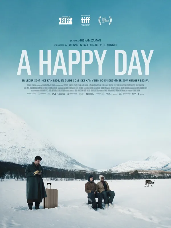 foradcamp's tweet photo. 🗓️Dissabte  2⃣6⃣/1⃣0⃣ 18.30 h
📽️"A happy day", Hisham Zaman

🏔️Tres amics adolescents resideixen en un  camp de refugiats en el gèlid nord de Noruega. Junts ideen un pla per a  escapar a través de la muntanya cap a un món on els seus somnis esdevinguin reals.#ForadCamp25 #Estrena https://t.co/OSN5YfqRxy