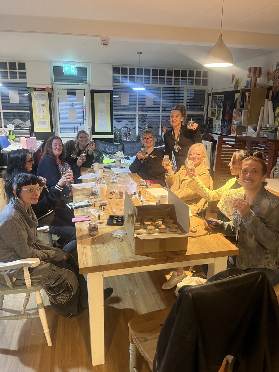 RecoveryRoutes's tweet photo. Last week we had 2 great workshops that were well attended and enjoyed by all! First we had the jewellery making workshop and then the amazing candle making workshop! We are so excited for the next one! Fabric pumpkin making a week today 🤗 https://t.co/iR8e3PcyiT