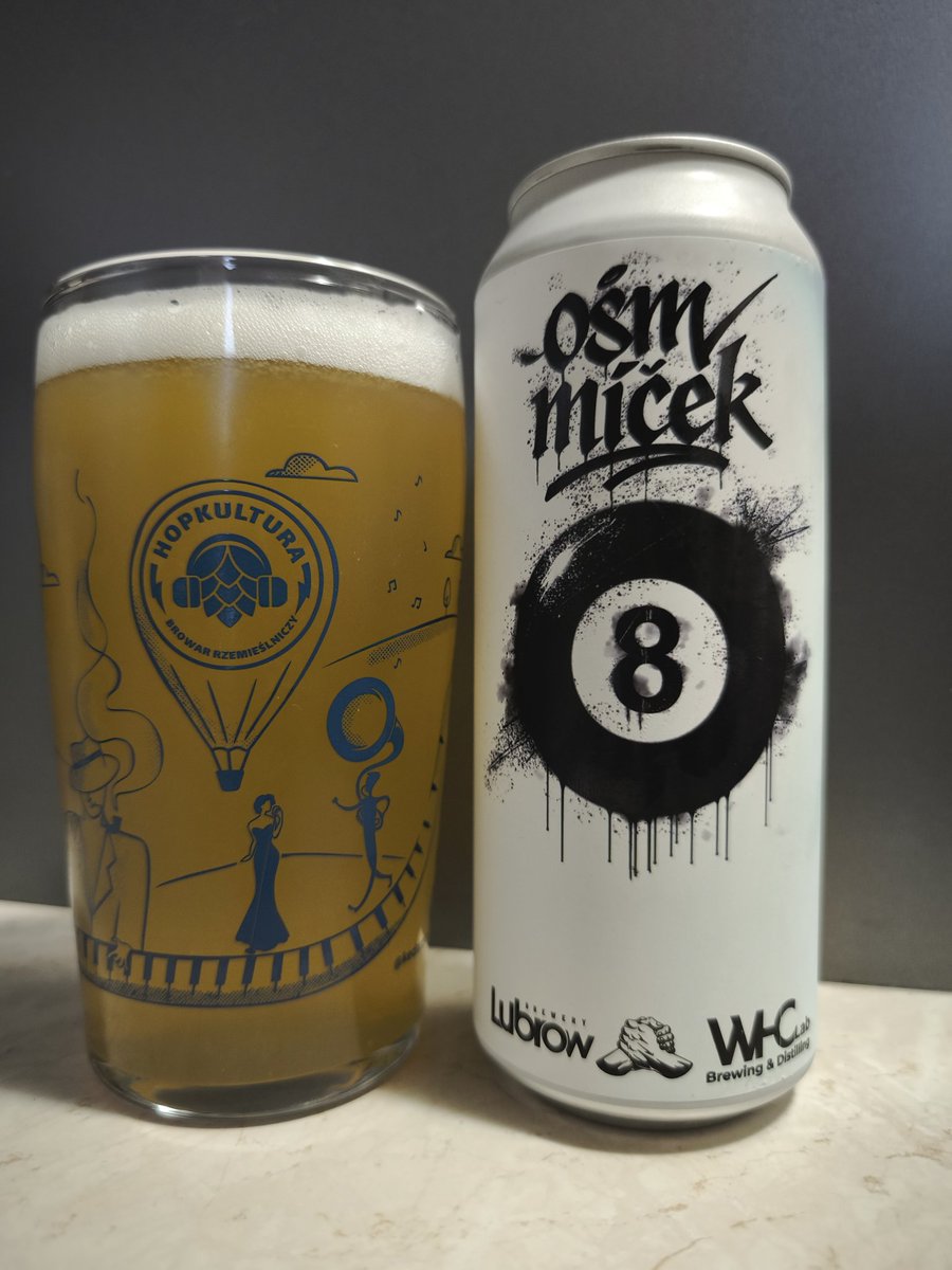 BojanowskiMarek's tweet photo. #783
🍺 Ośm miček
🇵🇱 Lubrow
Bohemian Pilsner
Alk. 3.0%
Ekst.wag. 8.0
4/5
#craftbeer #polishbeer #pilsner #browar #Lubrow #beerpics #beergeek #beertography #wroclaw https://t.co/hOVKmoMAWL