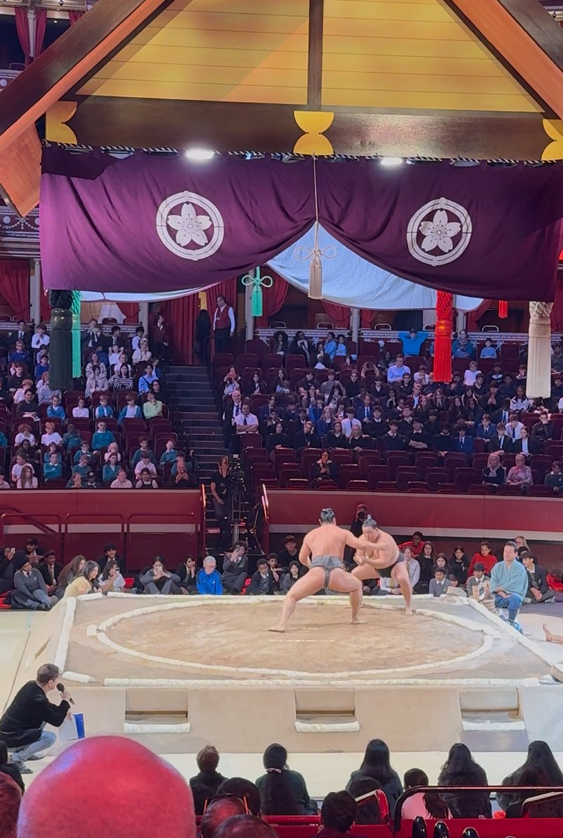 Felt very lucky to have visited the Grand Sumo Tournament at <a href="/RoyalAlbertHall/">Royal Albert Hall</a> last week, as part of their educational visit for schools. #grandsumotournament