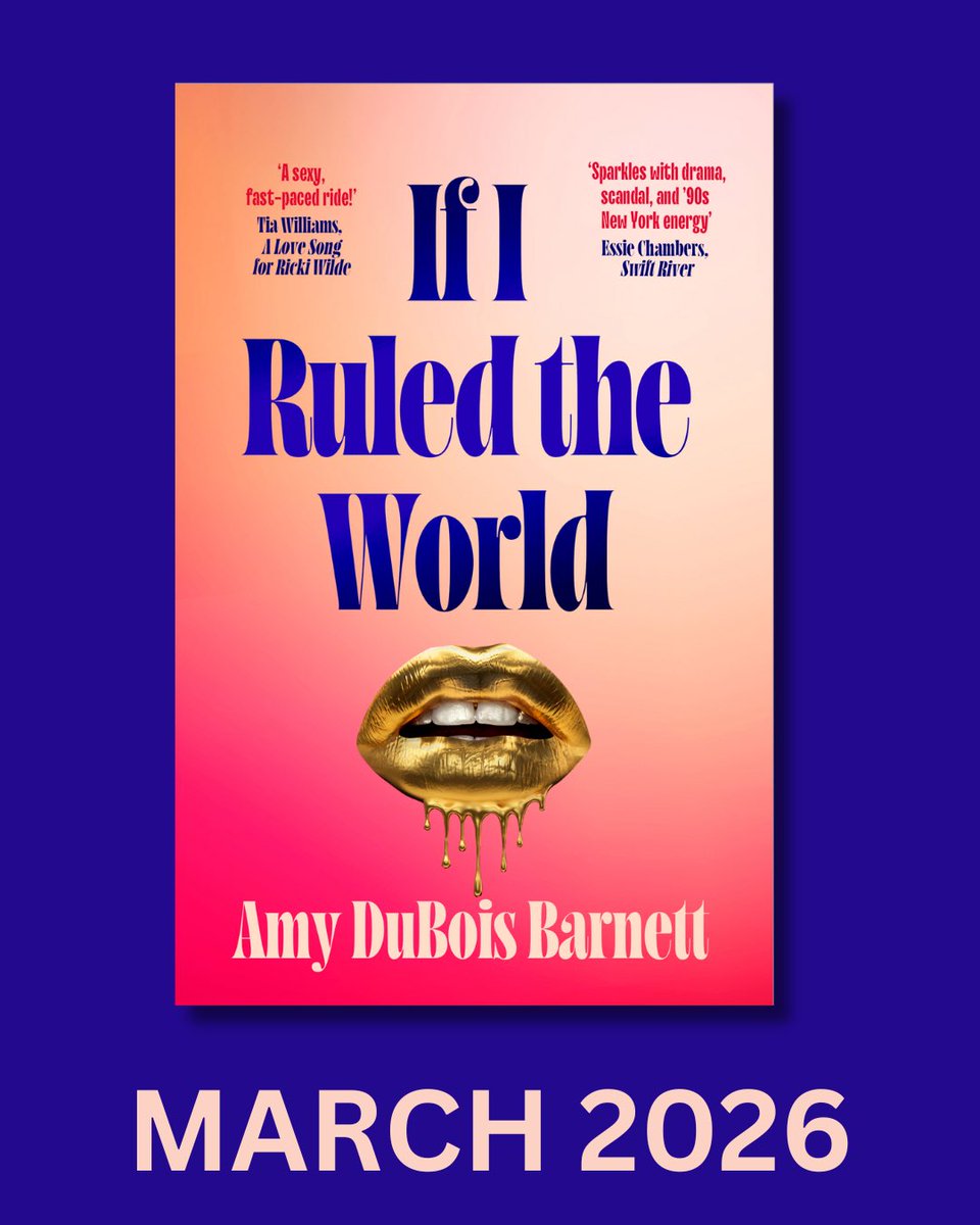 📚#COVERREVEAL📚

Inspired by <a href="/amydbarnett/">Amy DuBois Barnett</a>'s years as editor in chief of Honey Magazine, #IfIRuledTheWorld is a coming of power story in late 1990s NYC about culture, identity, ambition &amp; the price of not playing by the rules... 

Out 26/3 🔗 tinyurl.com/y9d87hwv

#TeamBATC