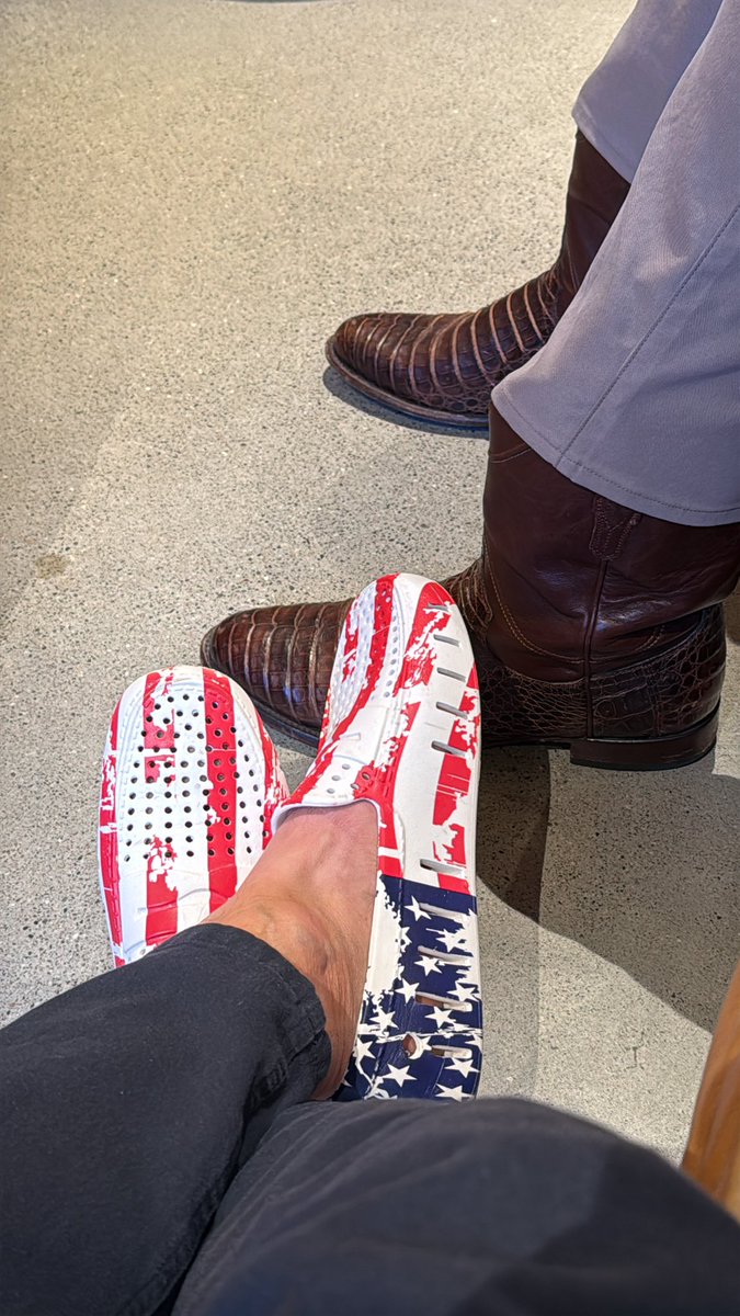 Ready for another day in the middle of good ole USA!