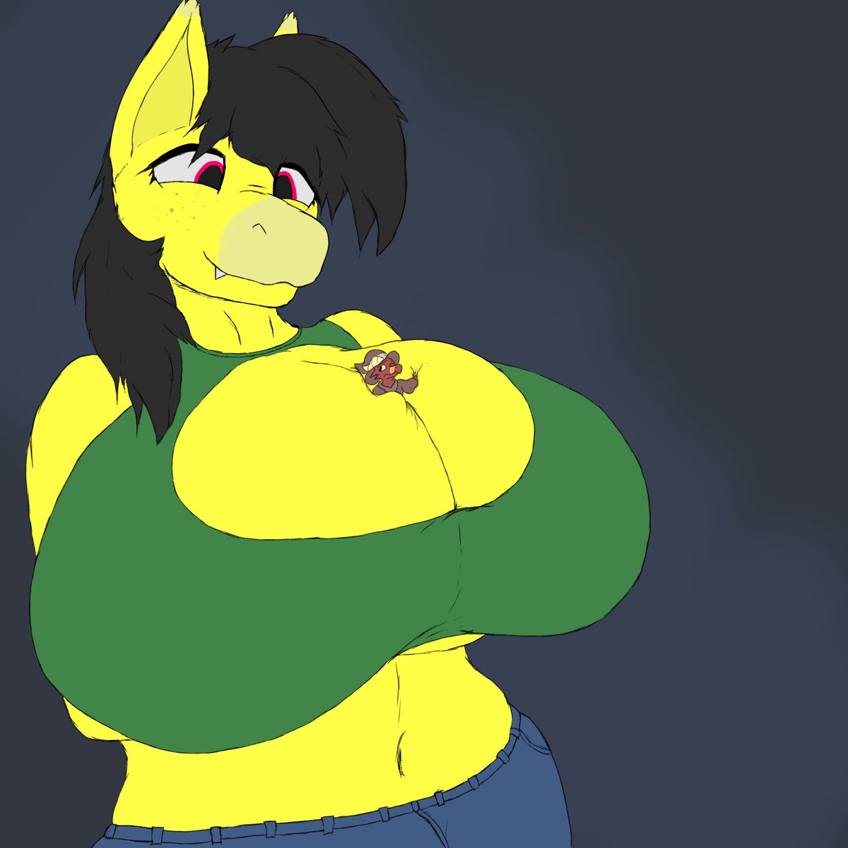 BOOOBS... I mean.. wait no I mean boobs :3

Hey look its <a href="/banaderbutt/">banaderbutt🔞</a> with a free kobold from the wild, you can just like take them.