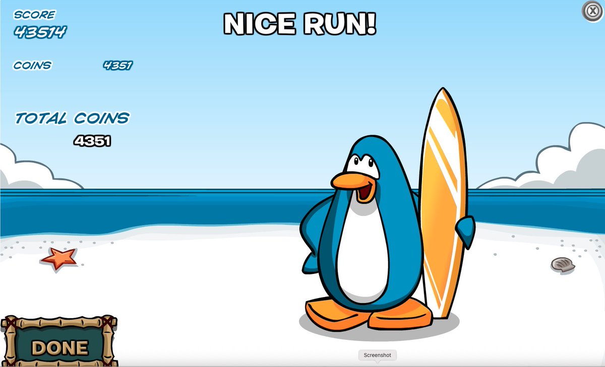 A brand new survival mode was created for the golden surfboard!

- Increase coins (1.5*)
- Great increase in difficulty (Player speed + wave speed increased a bit more than if you use silver board)
- Bonus: Shark attacks are more common (Sharks can get attracted to shiny things!)