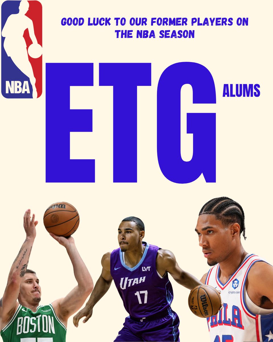 Good luck to our NBA alums on the upcoming season!