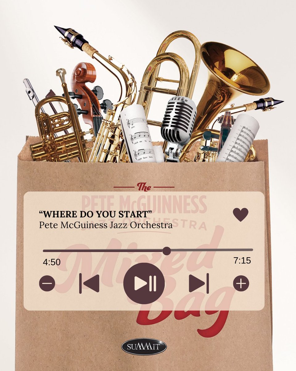 We are so proud of our very own Pete McGuinness for coming out with his album Mixed Bag by the Pete McGuinness Jazz Orchestra. The track “Where Do You Start” features faculty member Bill Charlap on piano, along with McGuinness’ arrangement and vocals. Go check it out!
