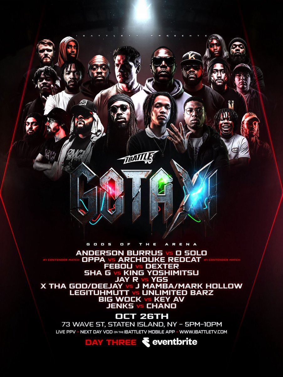 GOTA WEEKEND IS HERE 

Ibattle is gonna be jumping all weekend 🔥🔥