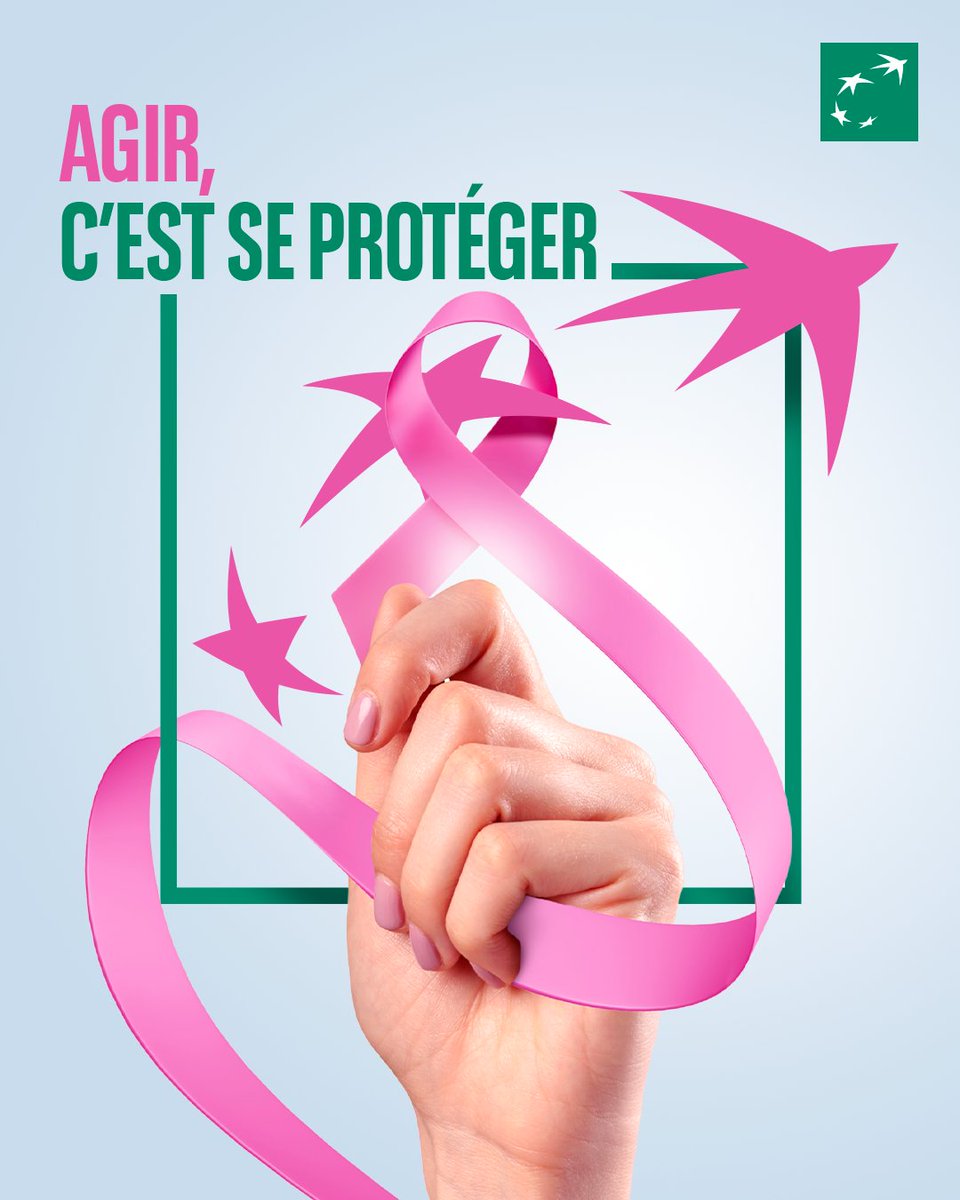 Ensemble, soutenons la lutte contre le cancer du sein. Chaque action compte, chaque geste fait la différence 🎀

#BmciGroupeBNPParibas #OctobreRose