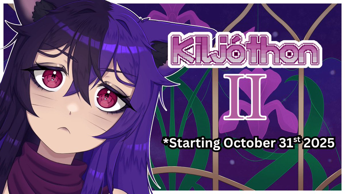 ‼️BIG ANNOUNCEMENT ‼️

Considering my stream ended abruptly last night and I never got to announce this: 

The second annual KiljoThon will begin on the 31st of October. More details will be announced this weekend. 

#VtuberEN #Vtubers #VTuberUprising