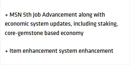 MSU's quarterly wrap-up has been released and their Q4 outlook looks promising with 5th job, staking and enhancement system updates!

Core-gemstones are used to enhance 5th job skills, and it looks like they'll be tradable amongst players, driving demand for $NXPC.
Really curious