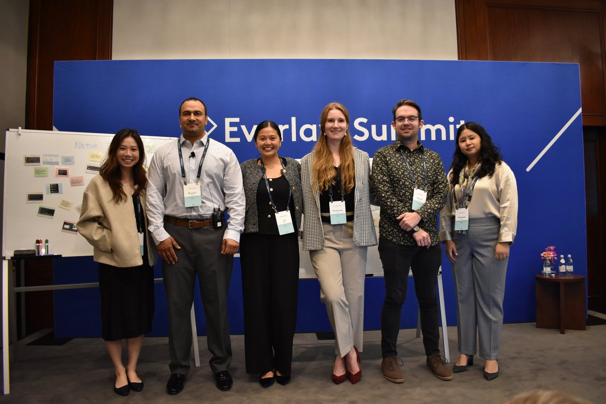 everlaw's tweet photo. Happy Everlawyers after leading yesterday’s fantastic #certification #programs at #EverlawSummit!
We also have user education and #product #labs continuing to run throughout the Summit, for even more learning opportunities!
👉 On line certification > https://t.co/uxSYijwERA https://t.co/WTpVG5DoNs
