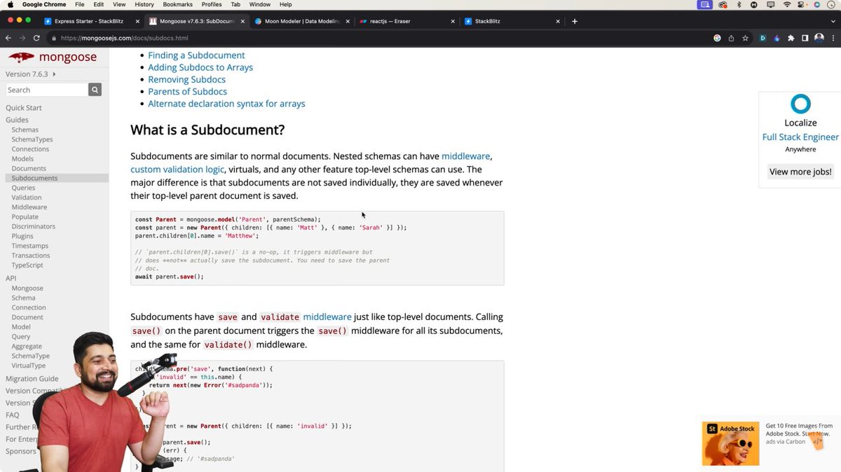 codeXninjaDev's tweet image. Day 6 of #BackendNinjaChallenge🥷by @ChaiCodeHQ @Hiteshdotcom 
Built data models for Ecommerce & Hospital Management systems using Mongoose! Designed Category, Product, Order, User, Doctor, Patient & Hospital schemas. Real-world DB design unlocked!🔥
#BackendDevelopment #WebDev