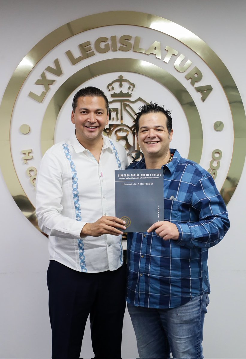 Este informe legislativo que entregué, no habla de discursos, habla de hechos: de trabajo en territorio, de propuestas en tribuna y de resultados para Tabasco.

<a href="/PRI_Nacional/">PRI</a> <a href="/PRITabasco/">PRI Tabasco</a> <a href="/PRIcentro/">PRI CENTRO</a> <a href="/alitomorenoc/">Alejandro Moreno</a> <a href="/caroviggiano/">Carolina Viggiano</a> <a href="/MiguelBarruetaC/">Miguel Barrueta C</a> <a href="/maica_mx/">Marí Carmen G. May</a>