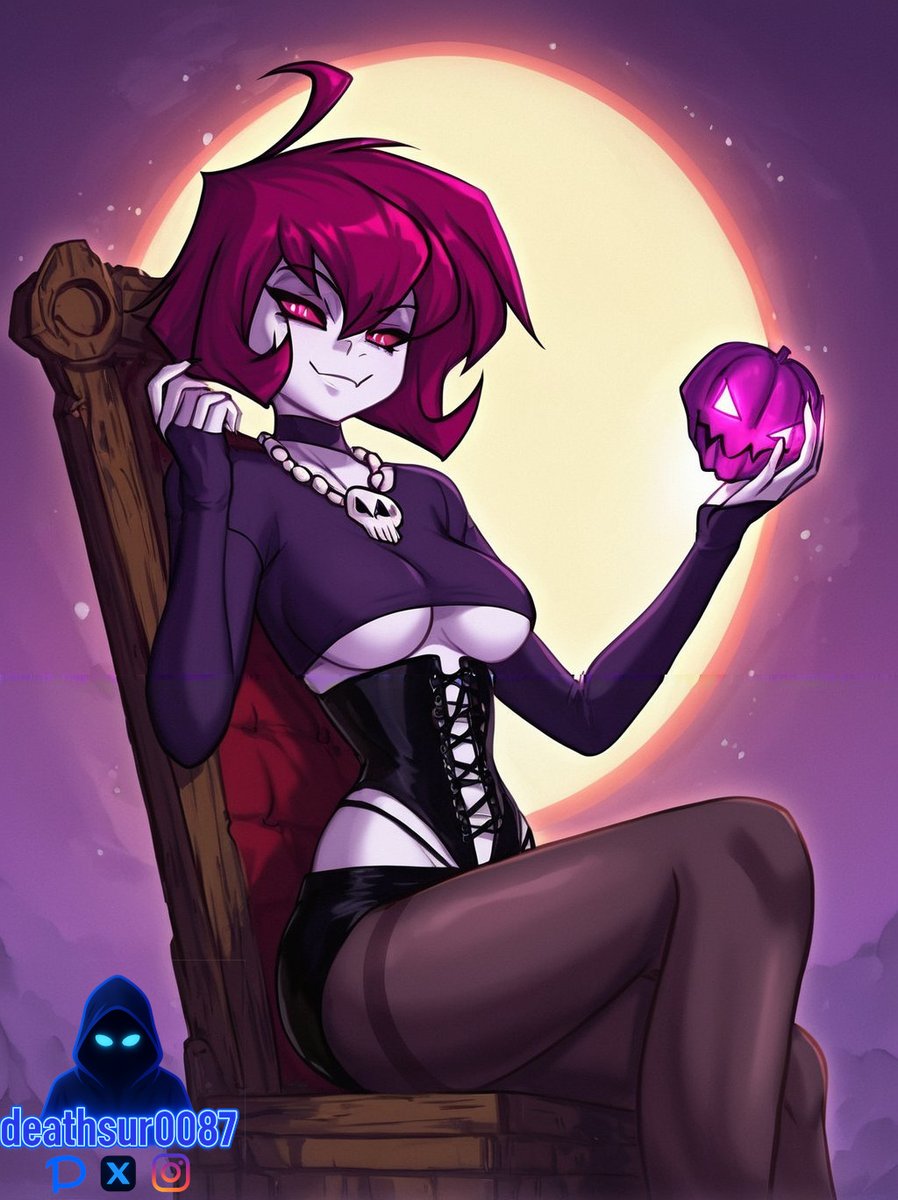 deathsu0087's tweet photo. 💜 Would you survive Gaz’s Halloween curse? 😈
#HalloweenArt #InvaderZimArt #GazMembrane #GothicNight #AIArt #DigitalArt #AIillustration #ArtAI https://t.co/PMYsMudBSP