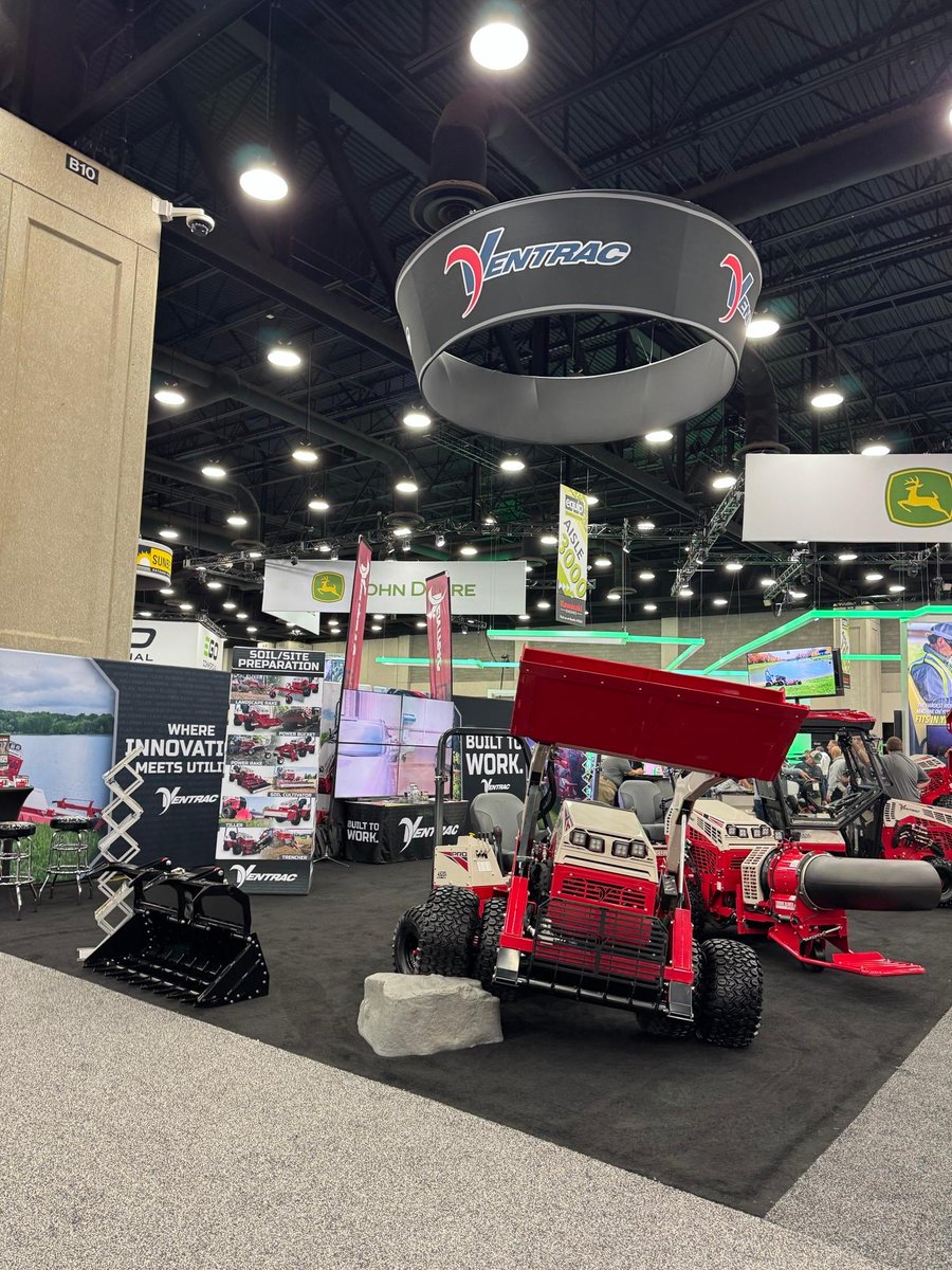 ventrac's tweet photo. Doors open today at @equipexposition! Swing by the Ventrac booth #3112, our team is here to chat, answer questions, and show you what a versatile tractor looks like 👍
#Booth3112 #EquipExpo #EquipExpo2025 #Ventrac #CompactTractor #VersatilityThatWorks #LandscapingEquipment #GroundsMaintenance #LandscapeContractor #PropertyMaintenance