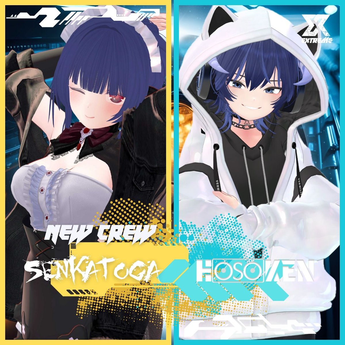 DJKANISAN's tweet image. #extremevr
╭━━━━━━━━━━━━━╮
⚡NEW EXTREME CREW⚡
╰━━━━━━v━━━━━━╯
-📀🎧-
・HOSOKEN(Bass House, DnB, etc)
・Senkatoga(Crossbreed, HardcoreDnB, etc)
EXTREMEに新たなクルーが参戦!
ULTRAバイブスでMore bassを奏でるGoodなほそけんくん!…