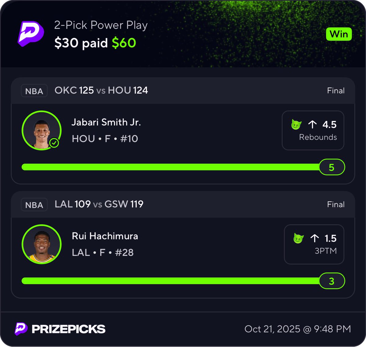 What a great start to the NBA season ❤️‍🔥 

Just dropped my 10X for today in my discord

#nbapicks #prizepicks