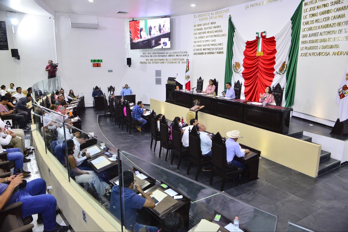 En sesión productiva del Congreso aprobamos dictámenes en materia ambiental, urbana y financiera 🌿🏙️💰
Trabajamos con seriedad y compromiso por las familias tabasqueñas. 🤝💚