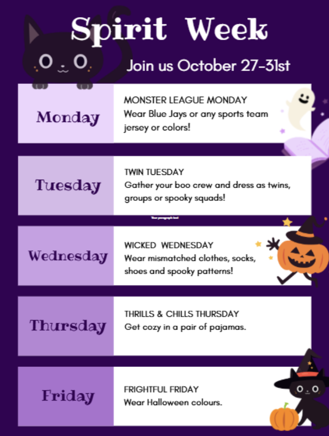 mmekuprowski's tweet photo. Spirit Week at @StJuanDiegoOCSB next week! https://t.co/F0zX3WB0Sr